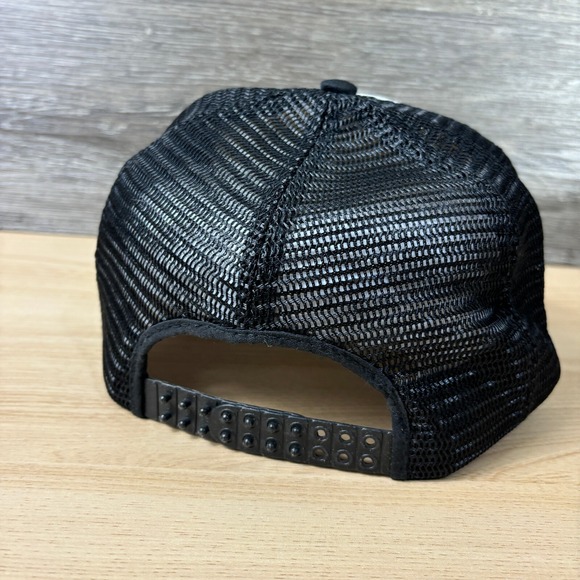 Vintage Hunt Country Corner Hat Cap Snapback Gray Trucker Adjustable - Picture 6 of 11